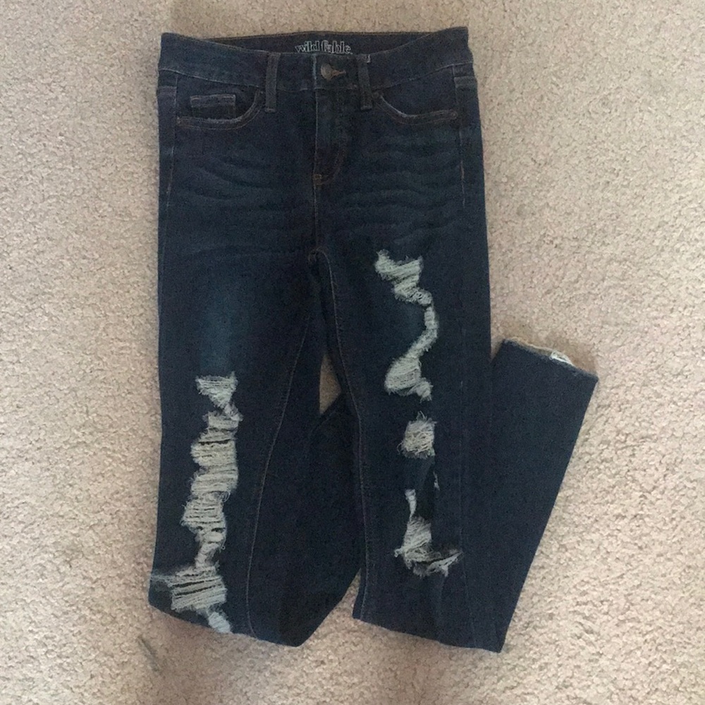 ripped jeans